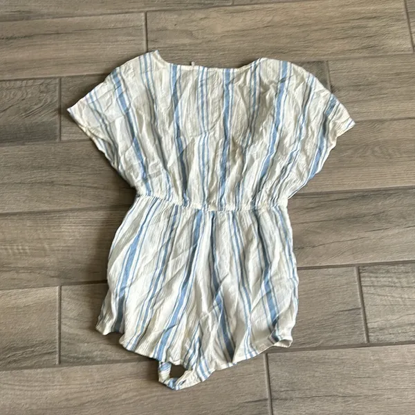 Urban Outfitters Out from under stripe romper - Image 3