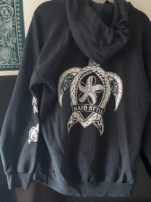 Island Sweatshirt Black Size XL - Image 6