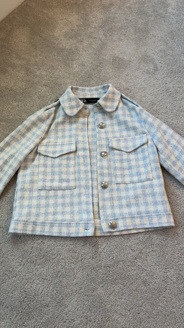 ZARA Tweed Blazer - Image 3