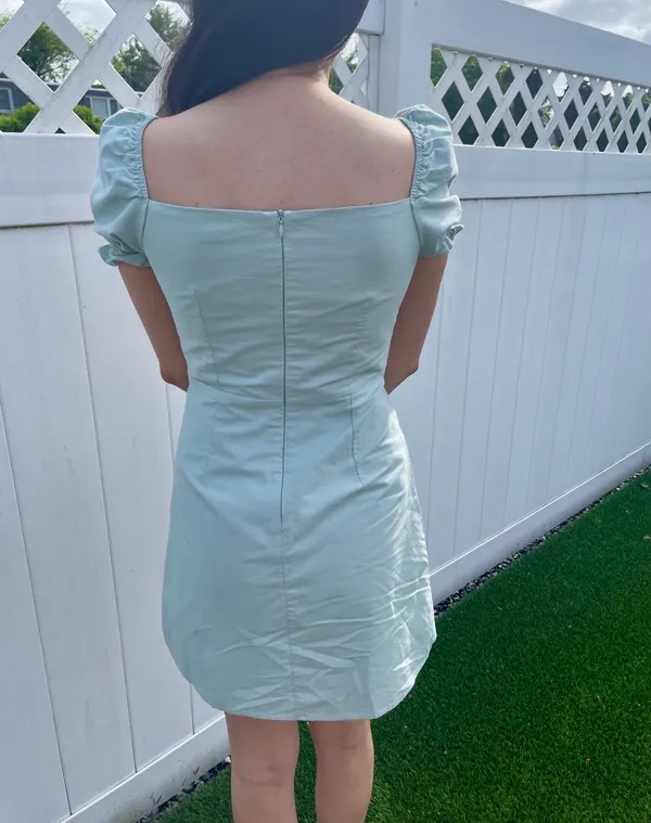 Cute sage sundress Green Size M - Image 2