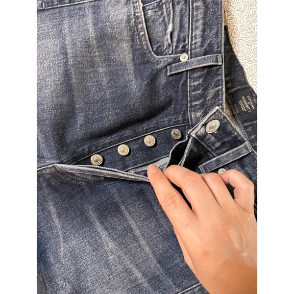 Citizens of Humanity Size 25 Button Fly Jeans Olivia High Rise Slim Ankle - Image 6