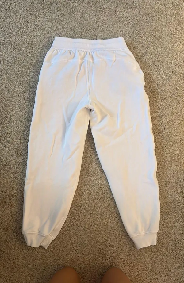 Lululemon White Scuba Joggers - Image 2