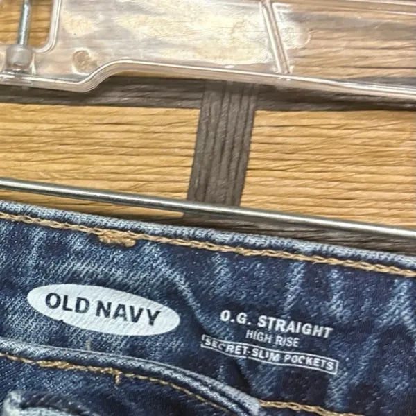 Old Navy O.G.‎ Straight High Rise Jeans Size 8 - Image 6