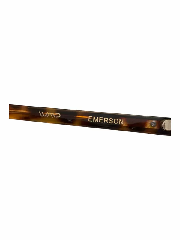 WMP Emerson Tortoiseshell Square Aviator Sunglasses Brown - Image 4