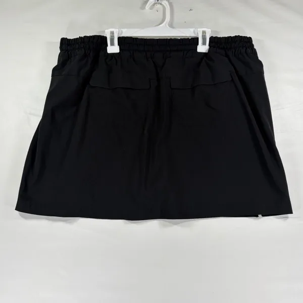 Tommy Bahama IslandZone Black Active Skort Large Pineapple Logo Pockets Golf - Image 8