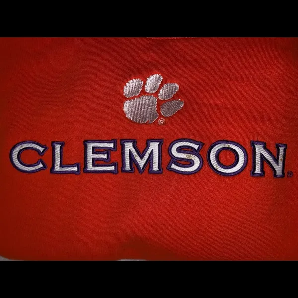 Colosseum Clemson Tigers crewneck sweatshirt - Image 5