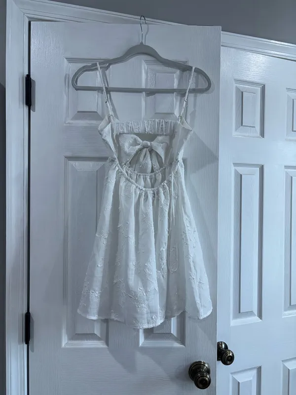 Princess Polly white mini dress  - Image 3