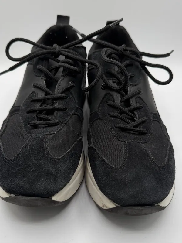 Topshop Ciara Chunky Dad Sneakers Black EU 41 Made Italy Y2K Platform - Image 2