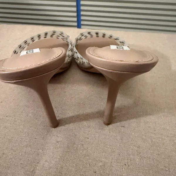 Steve Madden Nude Studded Heels - Image 3