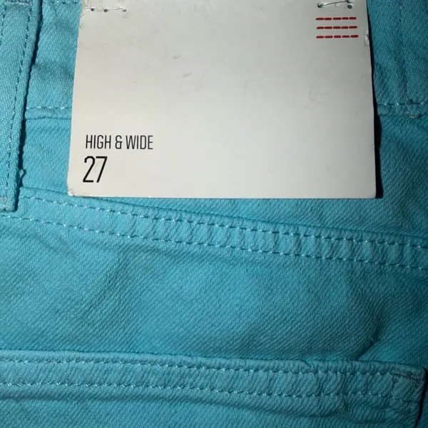 BDG Urban Outfitters blue high and wide jeans - Image 5