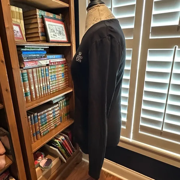 Lauren Ralph Lauren Black Long Sleeve Top - Image 3