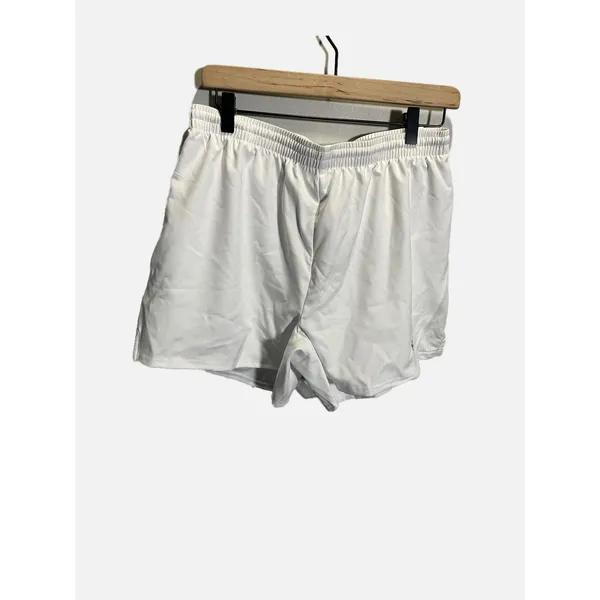 Under Armour Shorts Women Medium White HeatGear Athletic Running Training 1312 - Image 2