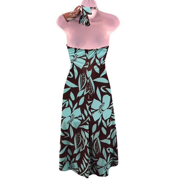 Y2K Babydoll Dress Blue‎ Small - Image 2