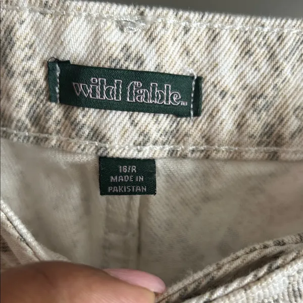 Wild Fable Neutral Snake Print Wide Leg Pants - Image 3
