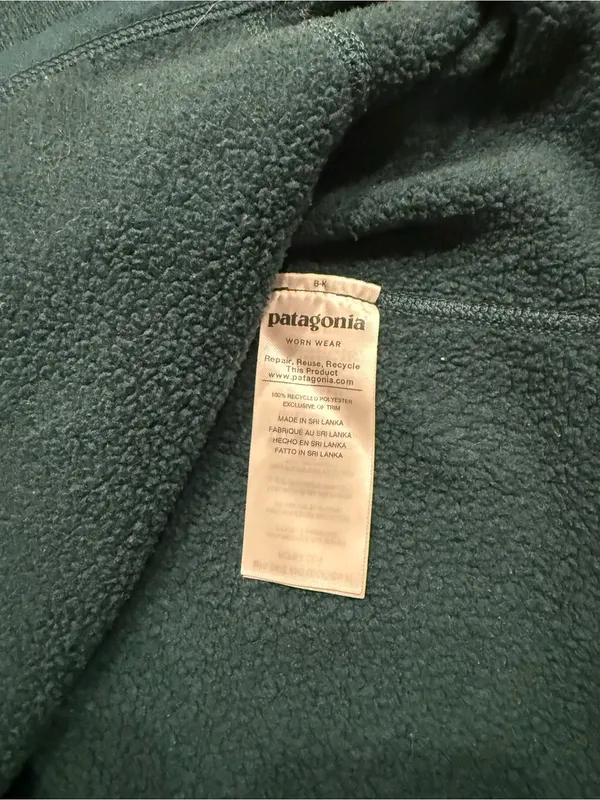 Patagonia Women's Better Sweater in Forest Green Size Large - Image 8