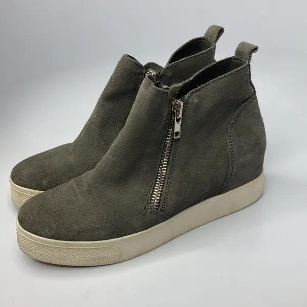 Steve Madden gray wedgie sneakers size‎ 10 - Image 5