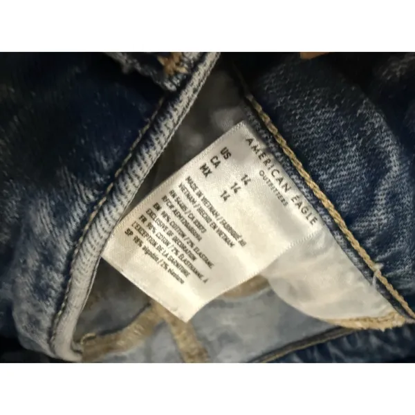 American Eagle Next Level Stretch Super Hi Rise Shortie Size 14 Excellent - Image 4