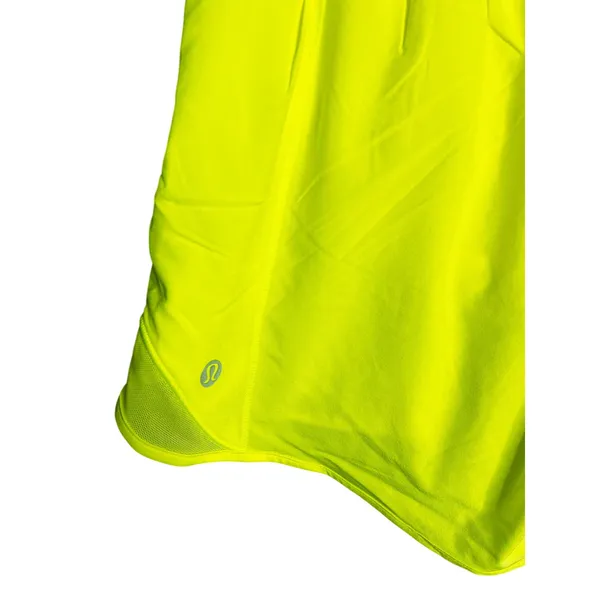 Lululemon Hotty Hot High-Rise Short 4" Highlight‎ Yellow Size 4 Neon - Image 7
