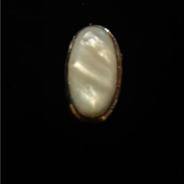 Vintage 12k Gold-Filled Mother of Pearl Pendant. - Image 3