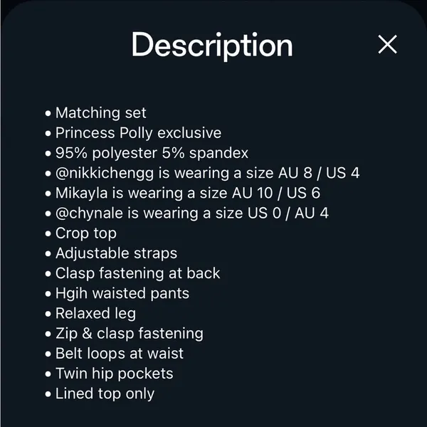 Princess Polly Elana Top 🤎 - Image 5
