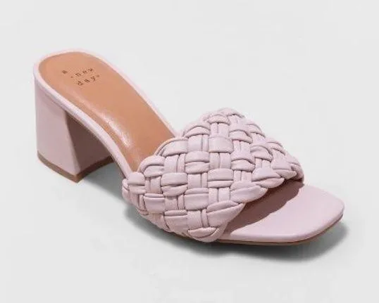 Women's Dorothy Slide Heels -lavender - A New Day size 7 - Image 51