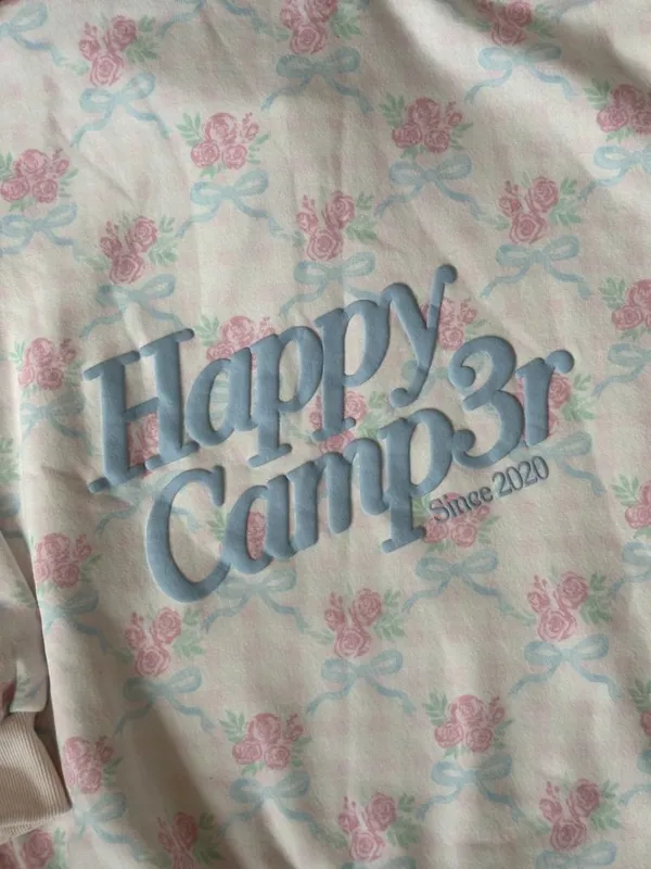 💙 Happy Camp3r Laced With Love Floral Bow Hoodie 💙 BRAND NEW— SOLD OUT - Image 5