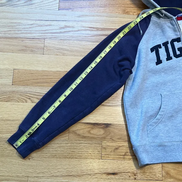 Majestic MLB Detroit Tigers Women Zip Up Hoodie Size S - Image 7