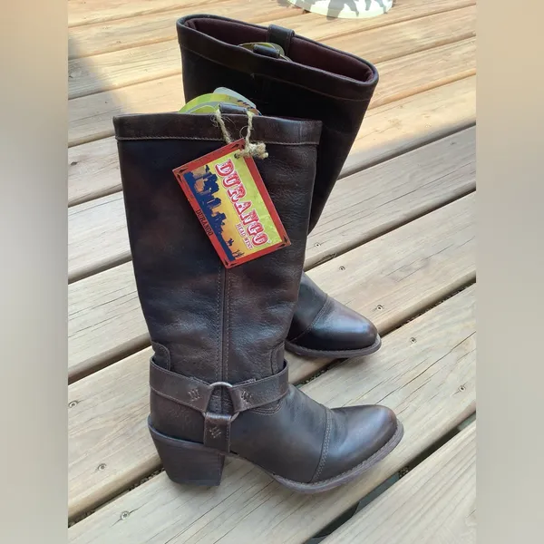 Modern GENUINE LEATHER DURANGO boots🤎🤎🤎 - Image 2