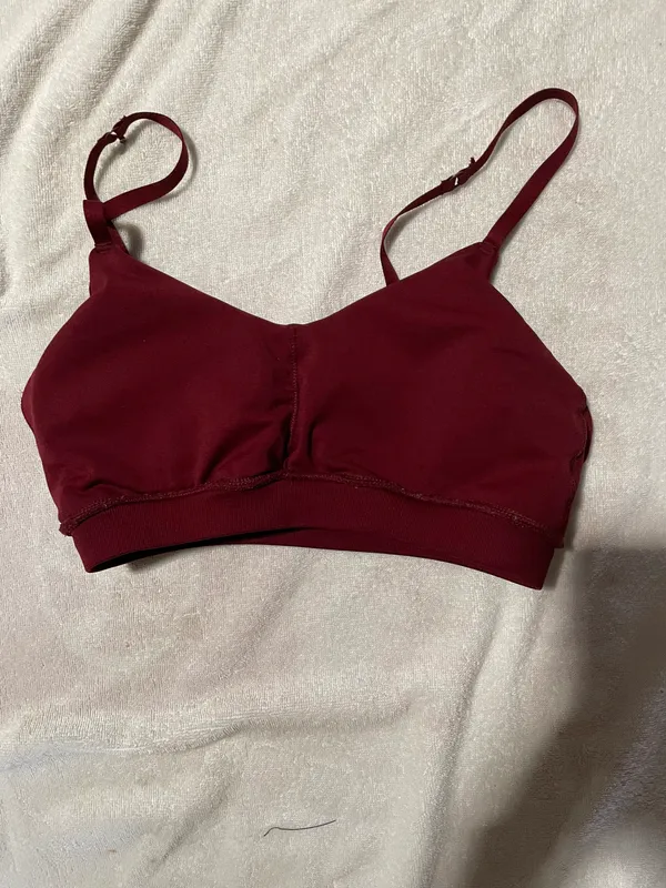 Oner Active EFFORTLESS MICRO BRALETTE Color: Rosewood - Image 12