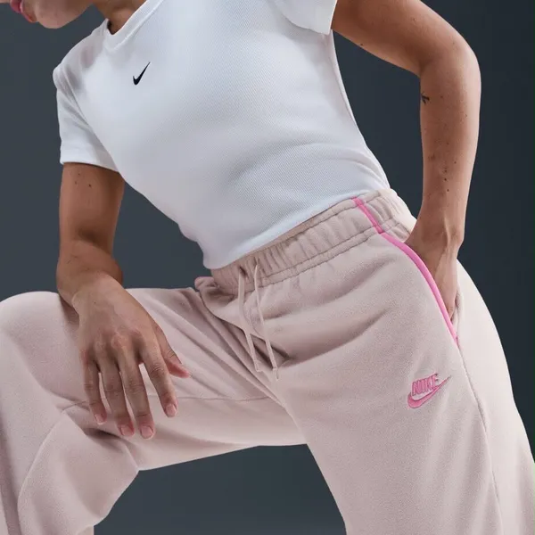 Nike Sportswear Club Fleece Mid-Rise Wide Leg Pants - Image 5
