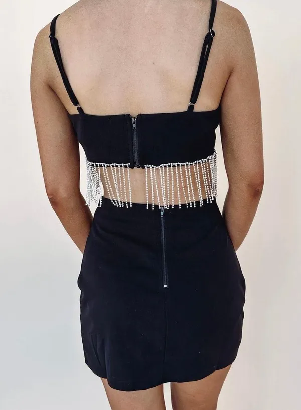 Black Rhinestone Set - Image 4