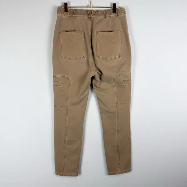 Anthropologie Pilcro‎ The Hiker Utility Leggings Slim Tan Pant Khaki Size Medium - Image 10