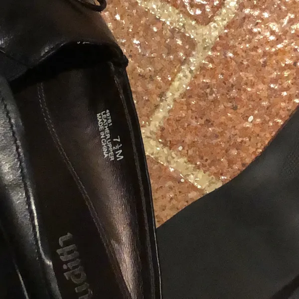 Judith Vintage Black Mules Size 7.5 - Image 5