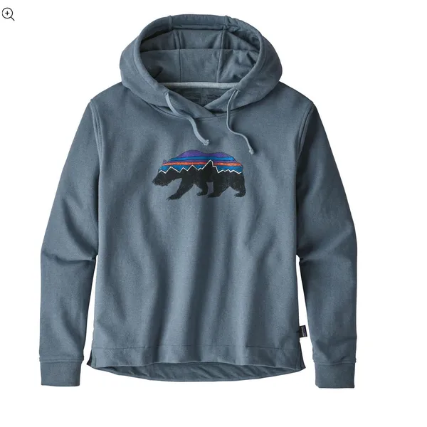 Patagonia W. Fitz Roy Bear Uprisal Hoody Shadow Blue Regular Fit Size Medium - Image 3