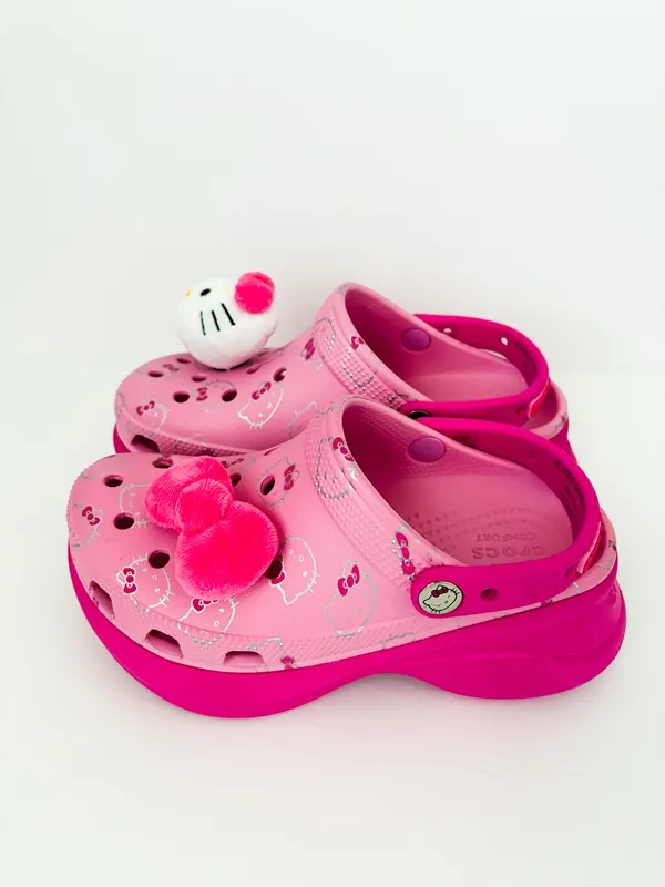 Hello Kitty X Crocs Adult Bae Clog Pink Size 5 - Image 2