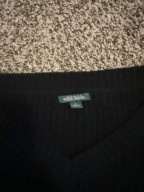Target black cropped sweater - Image 2