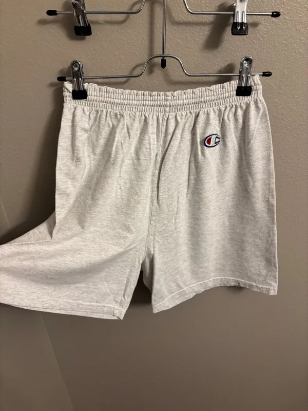Vintage Champion High Waisted Sweat Shorts Size Small - Image 4