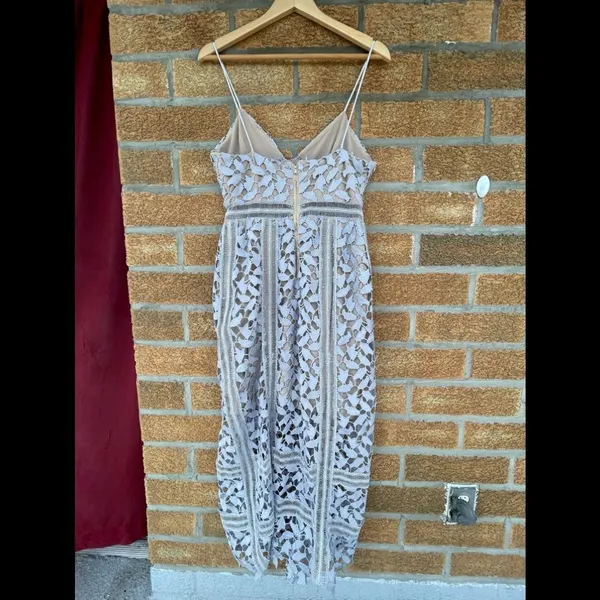 FEW MODA Fairy Midi Lace Dress medium - Image 8