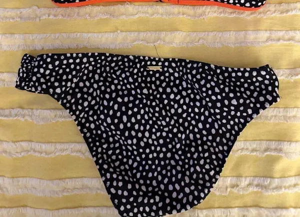 Victoria's Secret Black Polka Dot Padded Bikini Swimsuit - Image 3