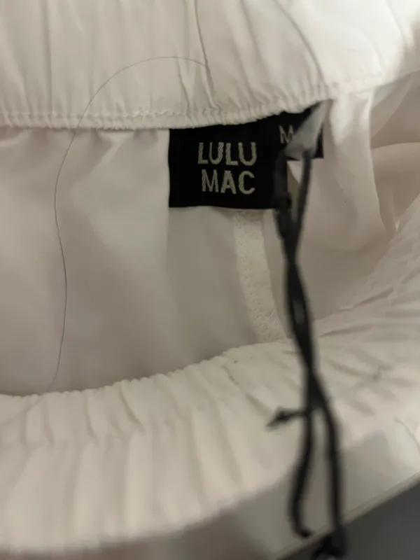 White Lulu Mac sorts Size M - Image 4