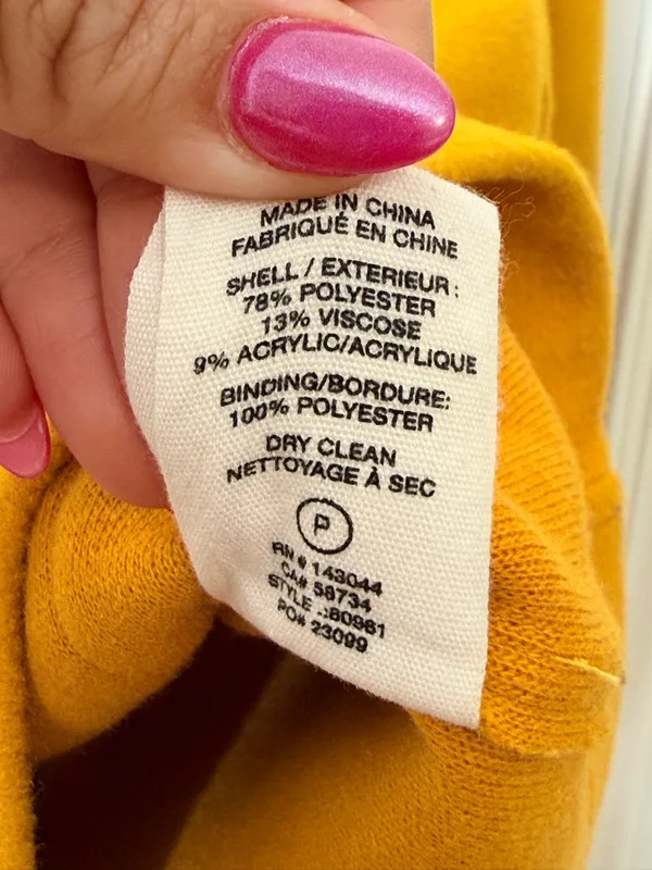 Avec Les Filles Mustard Utility Jacket L Quiet Luxury Shacket Coat Chic Modern - Image 9