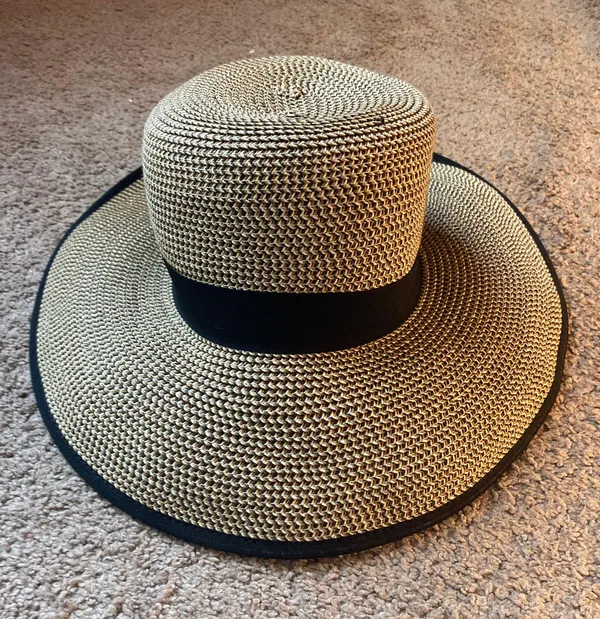 Beach Sun Hat Tan - Image 2