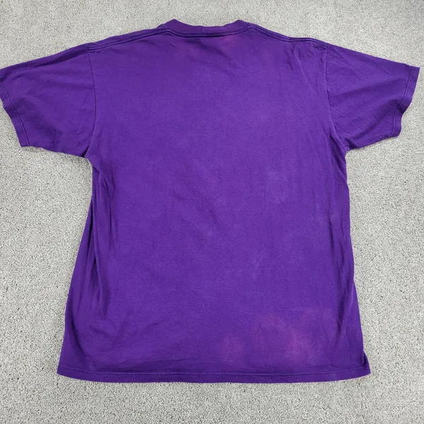 Mickey‎ Inc Womens T-shirt XL Purple Walt Disney World 25th Anniversary Cotton - Image 5