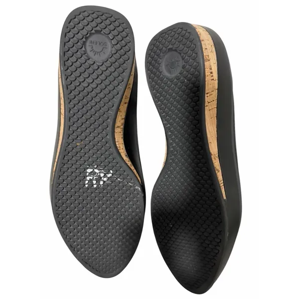 Soleni Ruth Flat Black Shoes‎ Women's Size 8 - Image 9