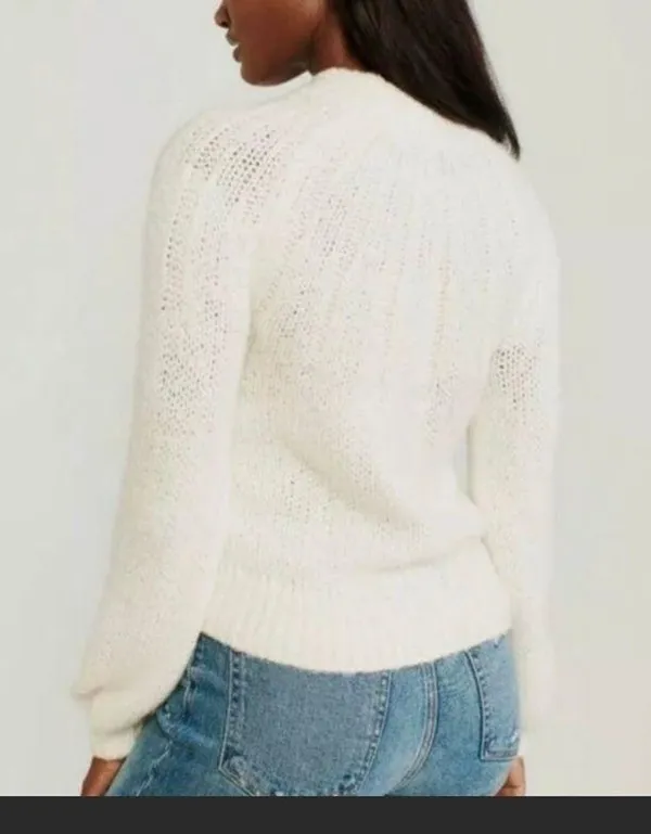 Abercrombie Fuzzy Mock Neck Sweater - Image 2