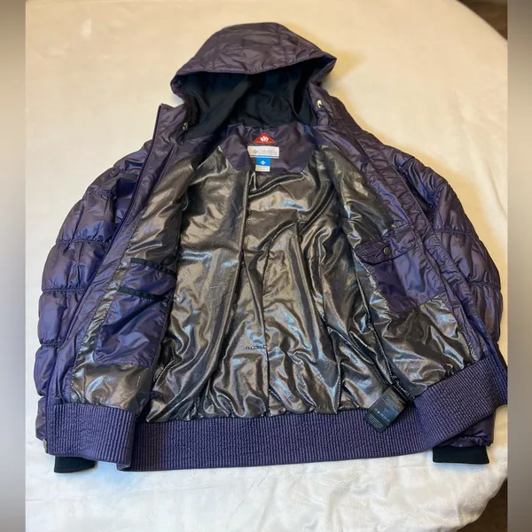 Columbia Jacket with‎ Omni Heat
Reflective Lining  Size Medium - Image 8