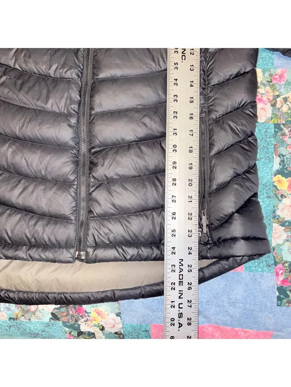L.L.Bean $270 Ultralight 850 Woman’s XL black quilted puffer jacket Warm - Image 7