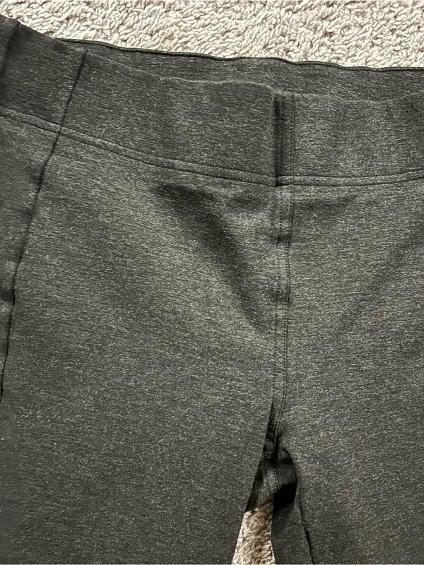 LOFT grey heathered leggings in size L - Image 2