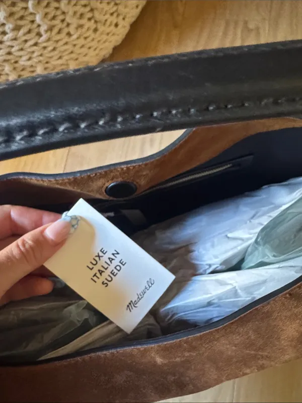 Madewell The Mylie Suede Shoulder Bag - Image 7