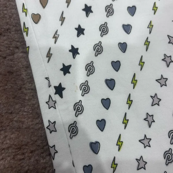 Roller Rabbit X Peleton Hearts and lightning Henley Pajamas 100% Cotton Small - Image 11